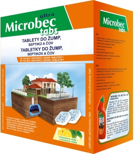 BROS- Microbec tablety do žump, septiků a ČOV 16ks x 20 g