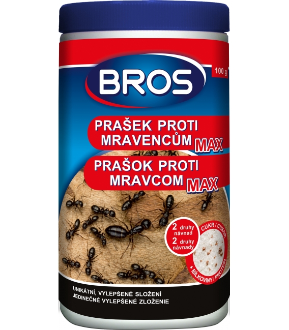 BROS- prášek proti mravencům MAX 100 g