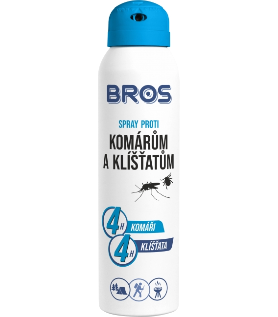 BROS- spray proti komárům a klíšťatům 90ml