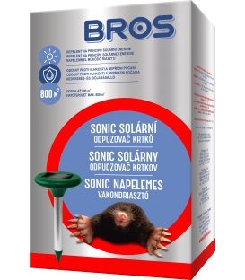 BROS- Sonic solární odpuzovač krtků