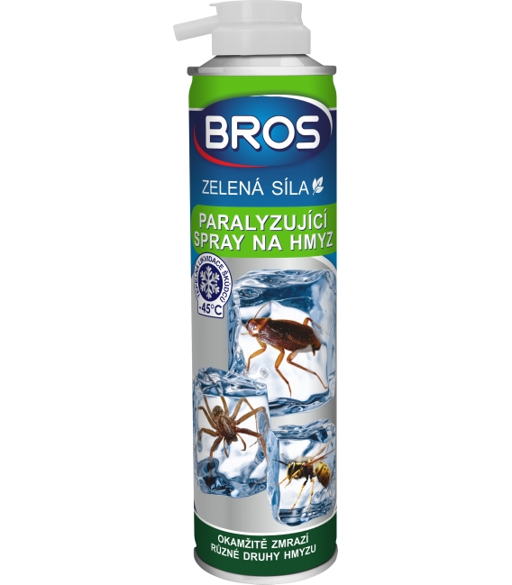 BROS- ZELENÁ SÍLA paralyzující spray na hmyz 300 ml