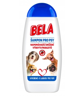 BELA šampon pro psy - napomáhající snížení výskytu parazitů 230ml